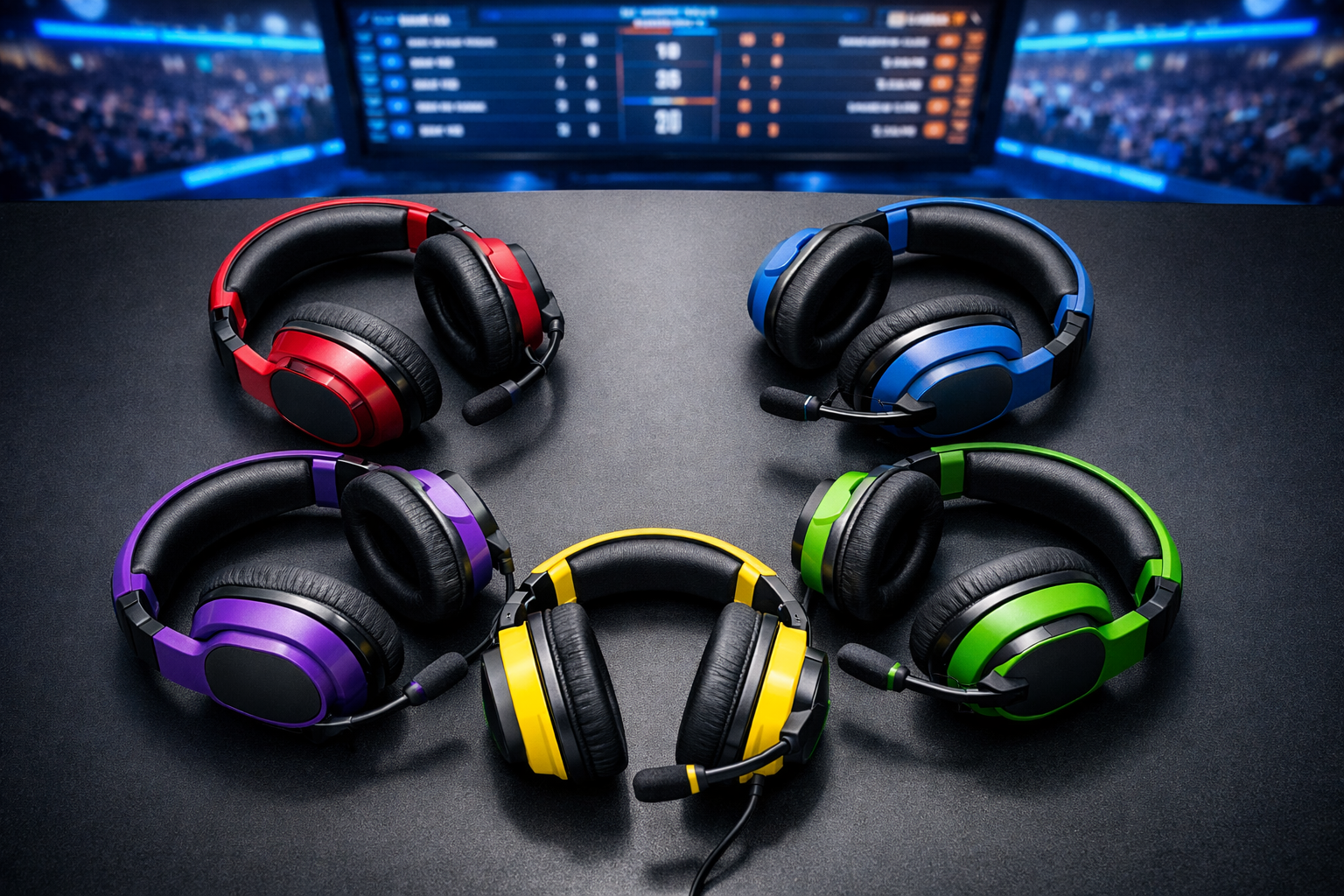 Takim calismasini gosteren rekabetci oyun ortami